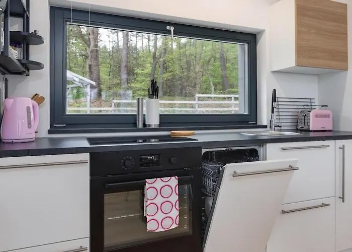 By Wise Ka With Sauna Сasa de vacaciones Wisełka